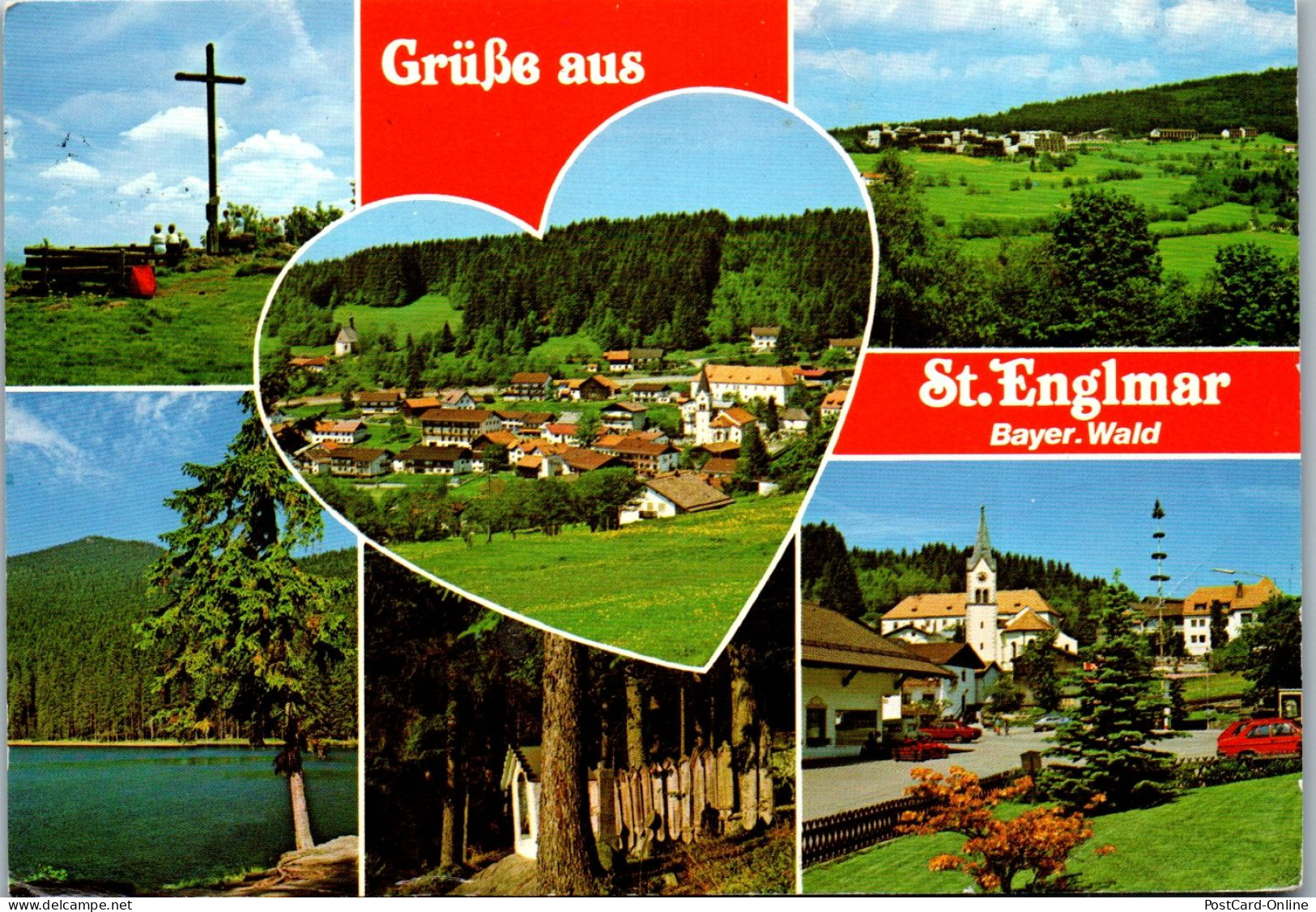 44405 - Deutschland - St. Englmar , Mehrbildkarte - Gelaufen 1992 - Straubing