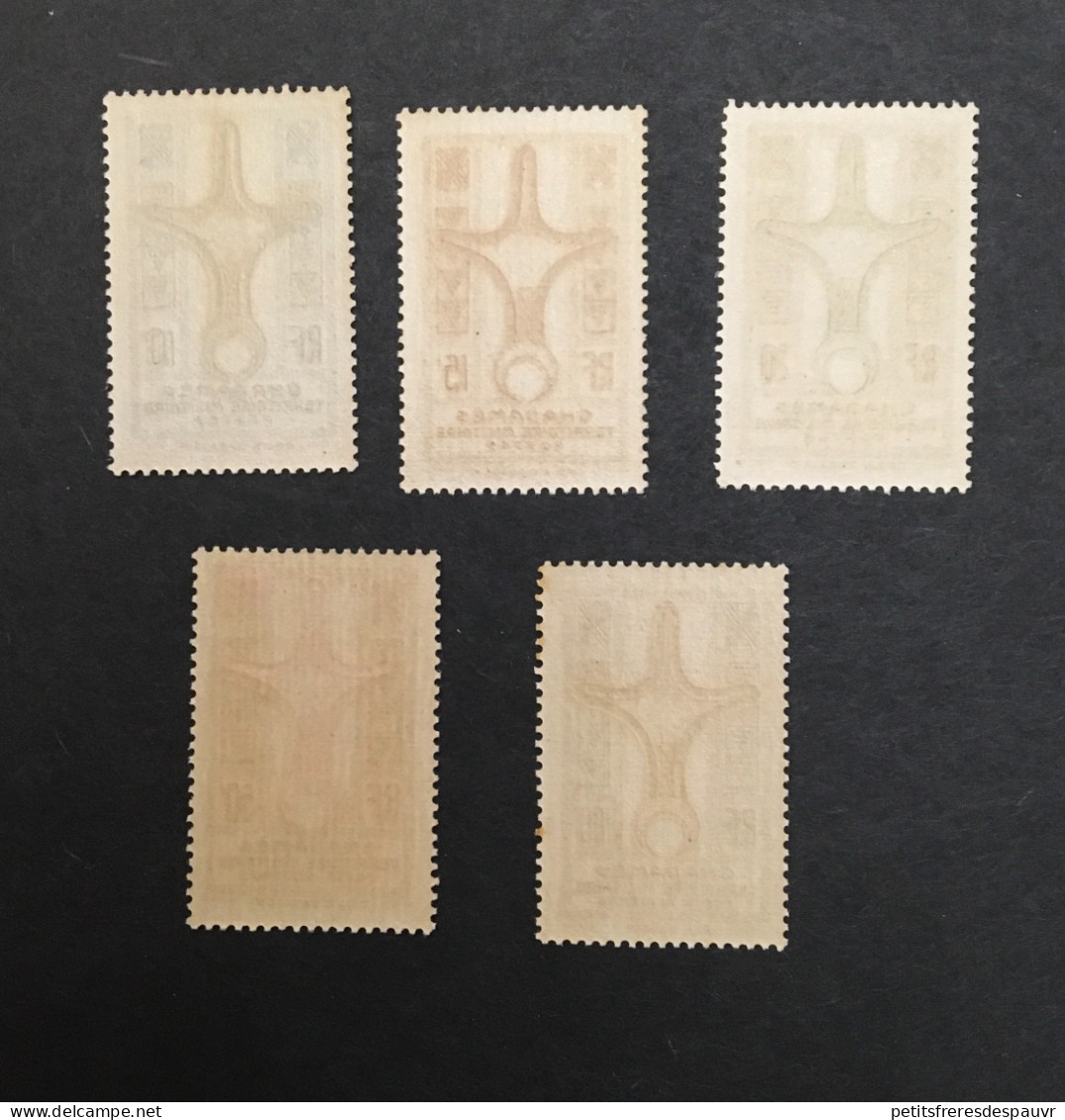 COLONIES FRANÇAISES Ghadames (5 Valeurs YT 4, 6, 7 PA 1 &2) -  Neufs Sans CH MNH ** - Cote 88E - Neufs