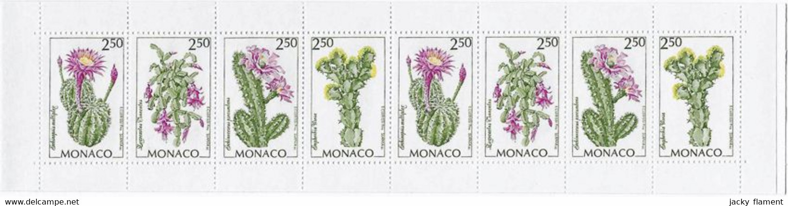 Monaco  - Carnet N° 9 "Cactus" - Cuadernillos