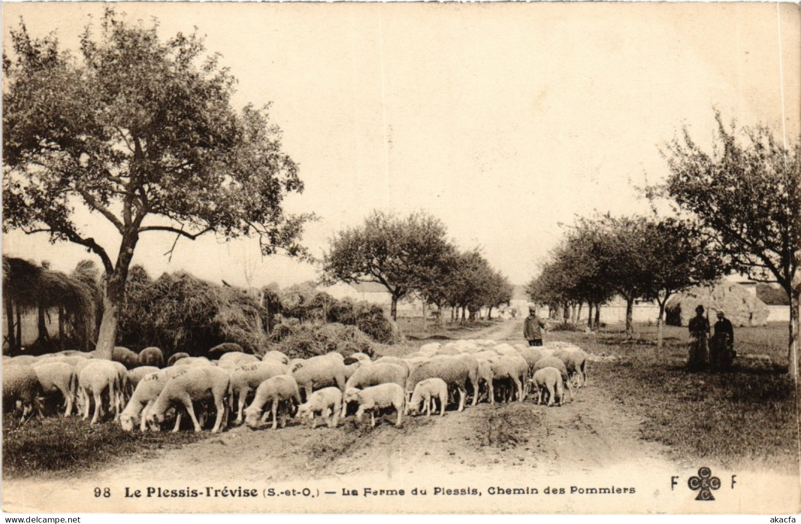 CPA LE PLESSIS-TREVISE La Ferme Du Plessis - Chemin Des Pommiers (1352572) - Le Plessis Trevise