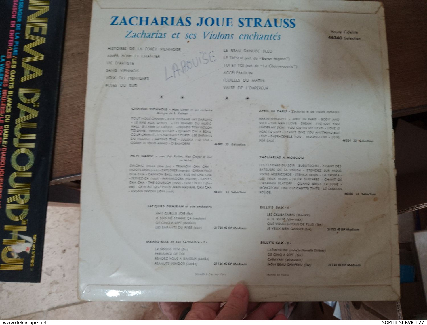 134 //  ZACHARIAS JOUE STRAUSS - Instrumental