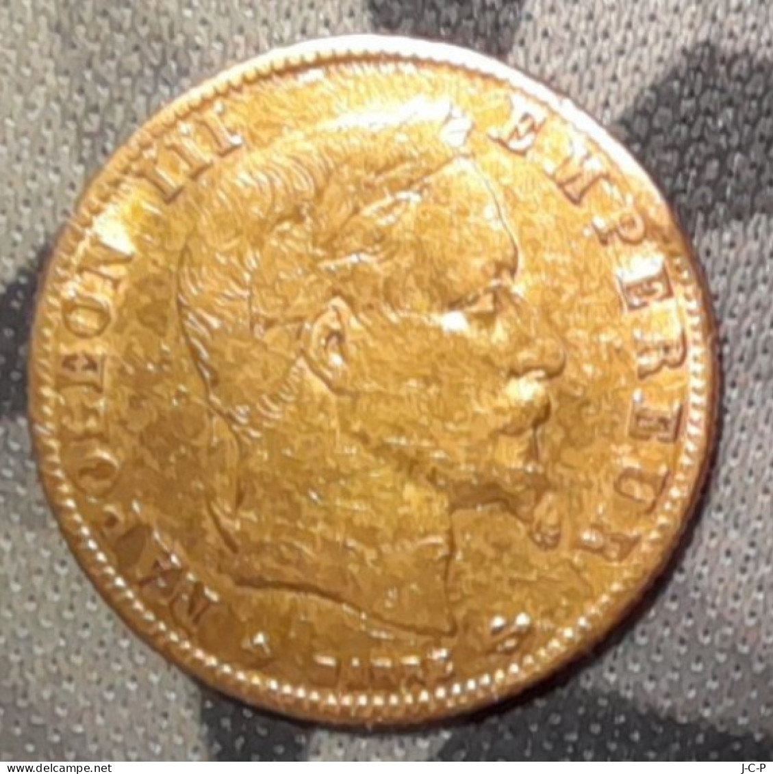 5 Francs Napoléon III Tête Laurée 1863 BB - 5 Francs (goud)