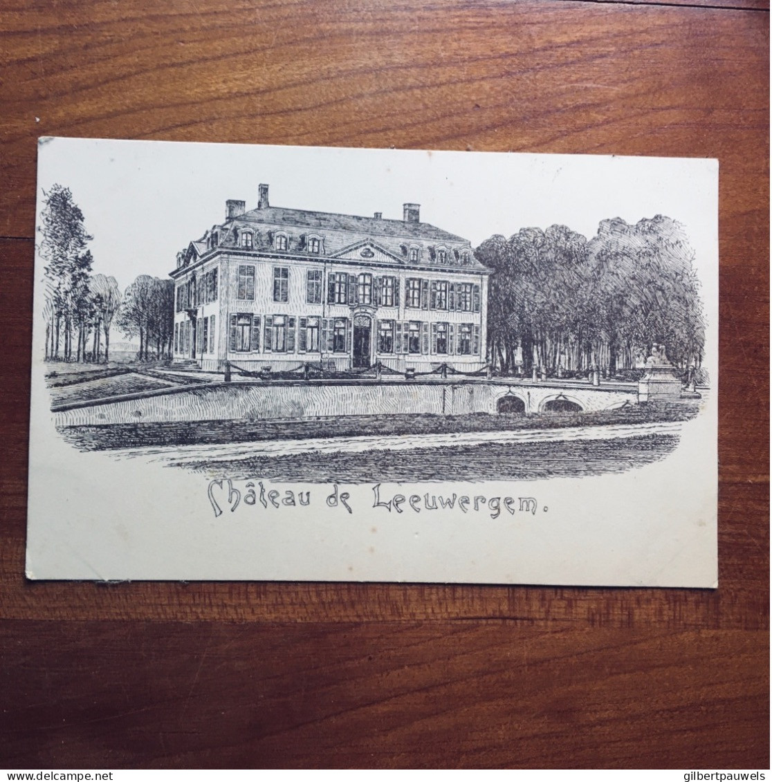 LEEUWERGEM CHATEAU ZELDZAAM 1890/1900 Uniek - Zottegem