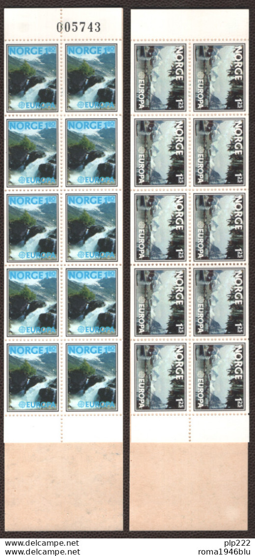 Norvegia 1977 Unif.L698/99 **/MNH VF - Booklets