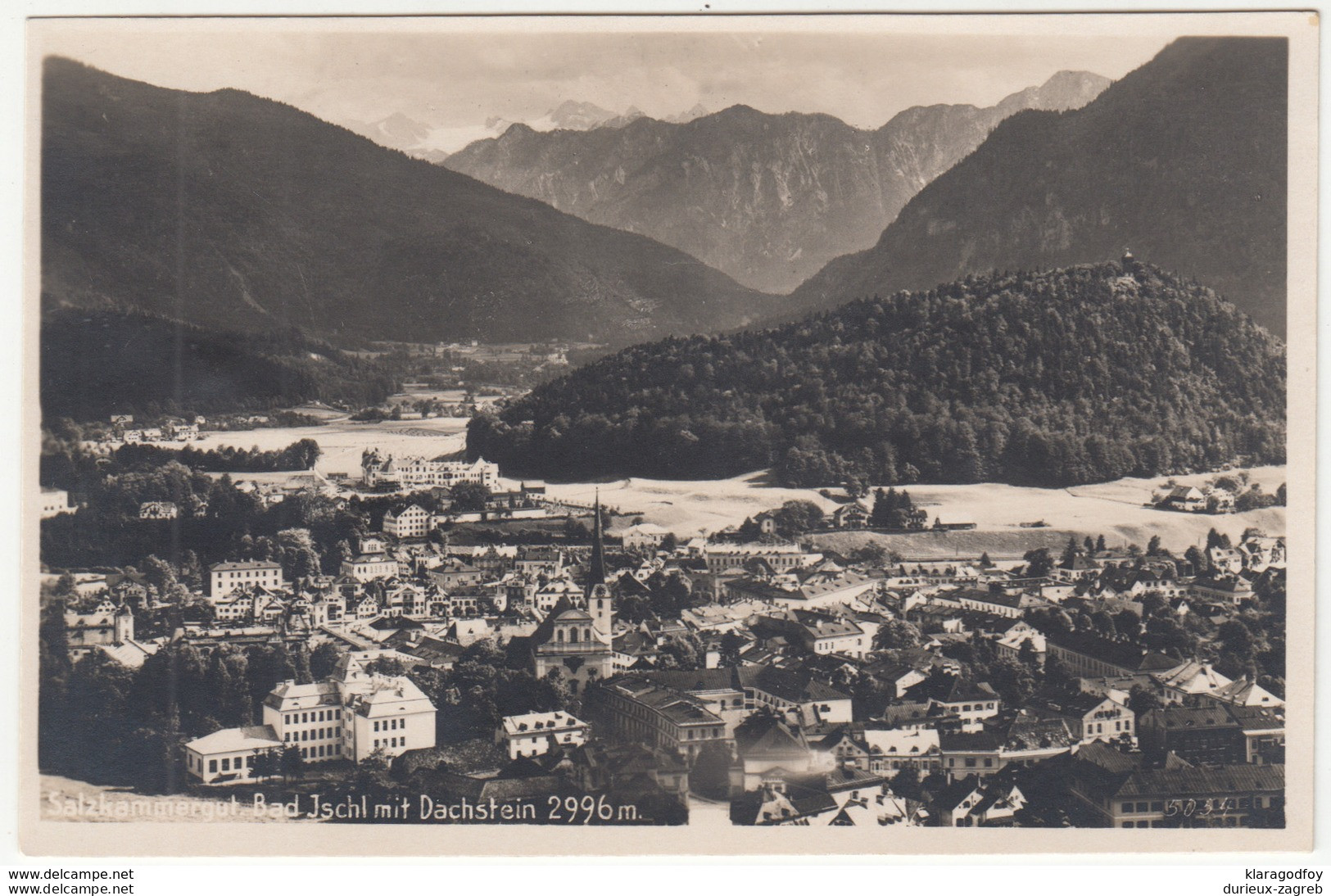 Bad Ischl Old Postcard Unused B170720 - Bad Ischl