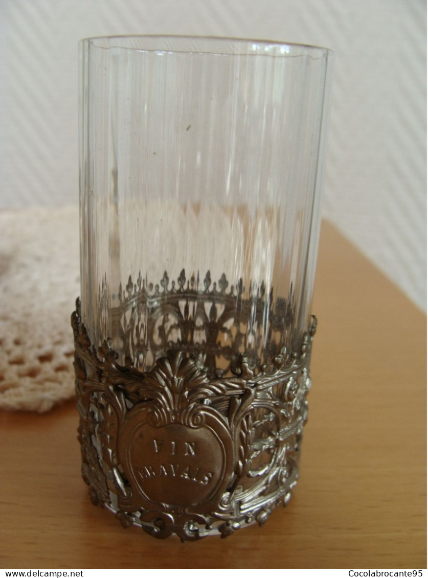 Verres Publicitaires "Vin Bravais" XIXème - Verres