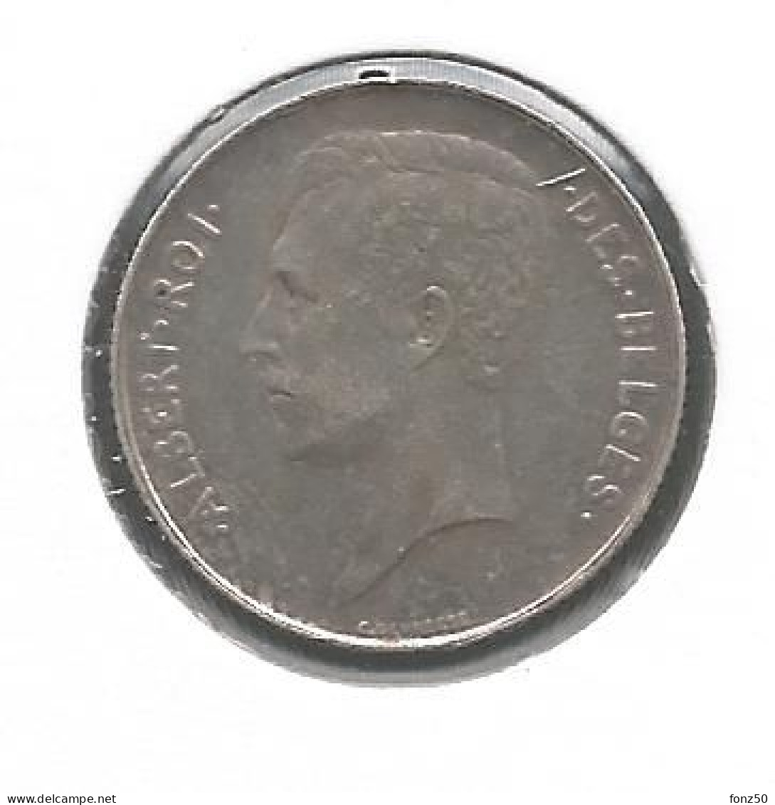 ALBERT I * 1 Frank 1912 Frans * Prachtig * Nr 11506 - 1 Franc