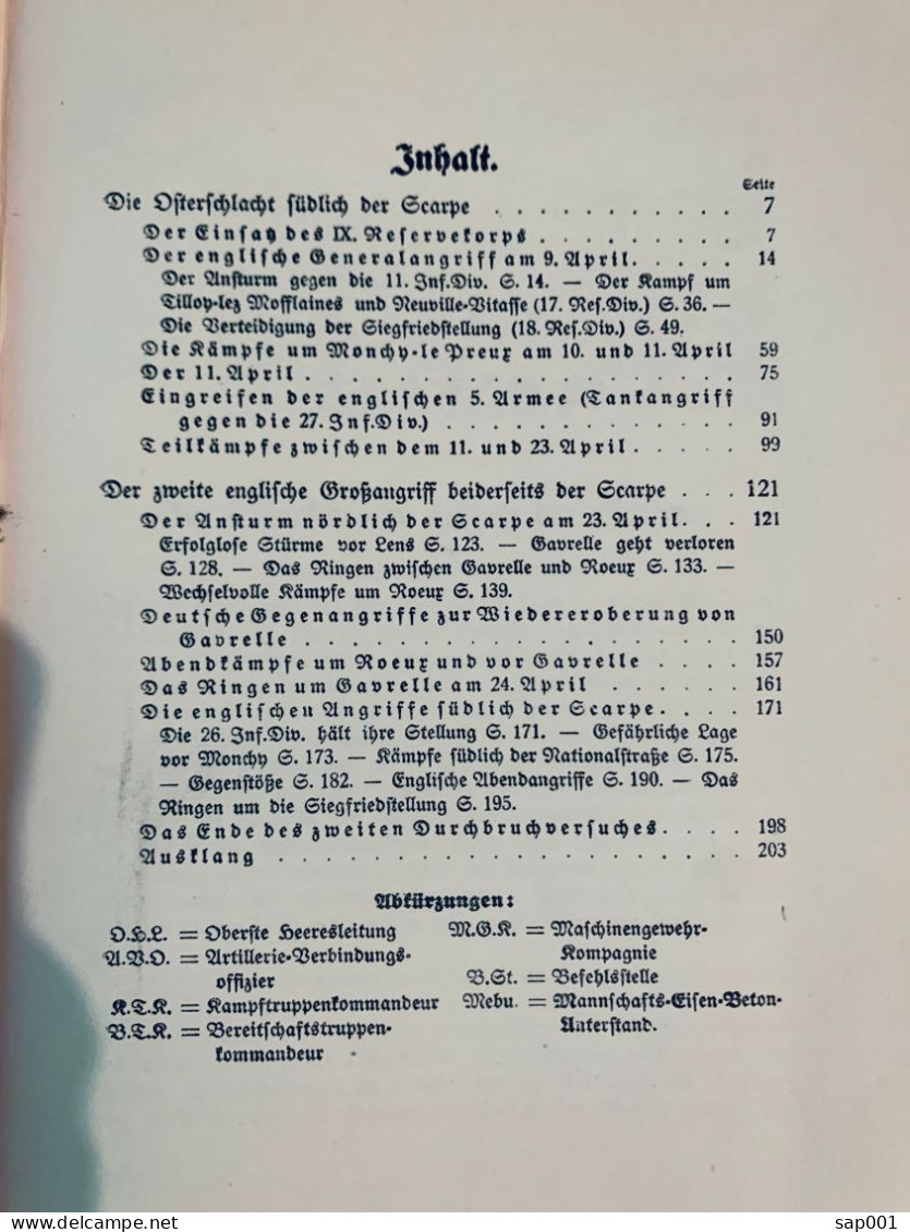 Die Osterschlacht Bei Arras 1917 : 2. Teil: Zwischen Scarpe Und Bullecourt - 5. Zeit Der Weltkriege