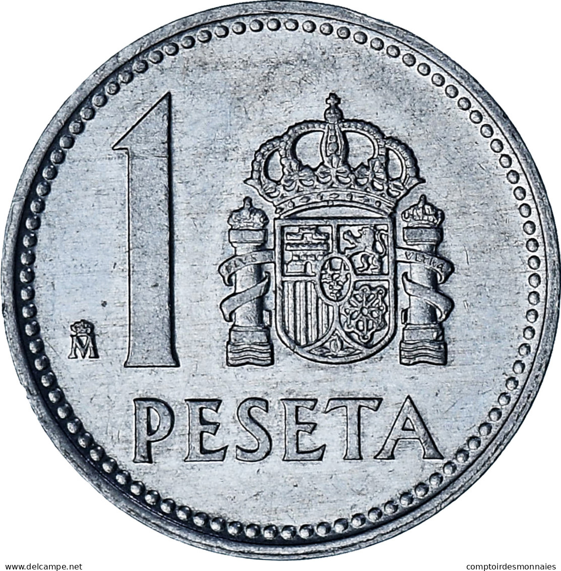 Espagne, Juan Carlos I, Peseta, 1988, Aluminium, TTB+, KM:821 - 1 Peseta