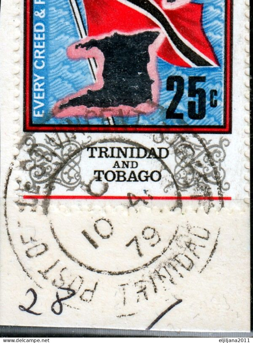 Action !! SALE !! 50 % OFF !! ⁕ Trinidad And Tobago 1969 ⁕ QEII - Typical Motifs & Flowers 1983 ⁕ 17v Used - Trinidad & Tobago (1962-...)