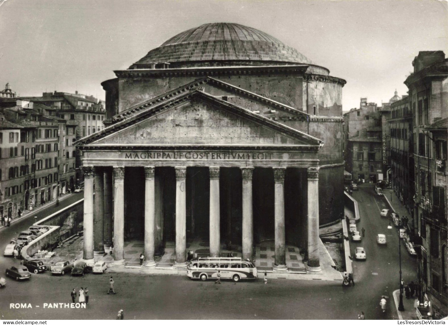 ITALIE - Roma - Panthéon - Animé - Carte Postale Ancienne - Pantheon