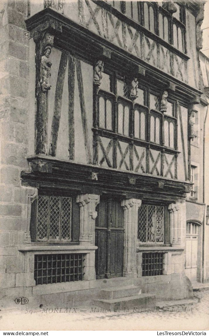 FRANCE - Morlaix - Morlaix - Maison De La Reine - Carte Postale Ancienne - Morlaix