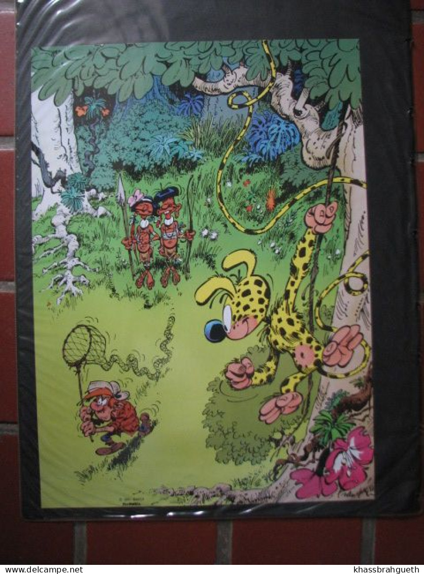 FRANQUIN & BATEM - 2 POSTERS COULEURS "MARSUPILAMI" - PALOMBIA 1991 (1x ENCADRE) (1x SANS CADRE) - Serigraphies & Lithographies