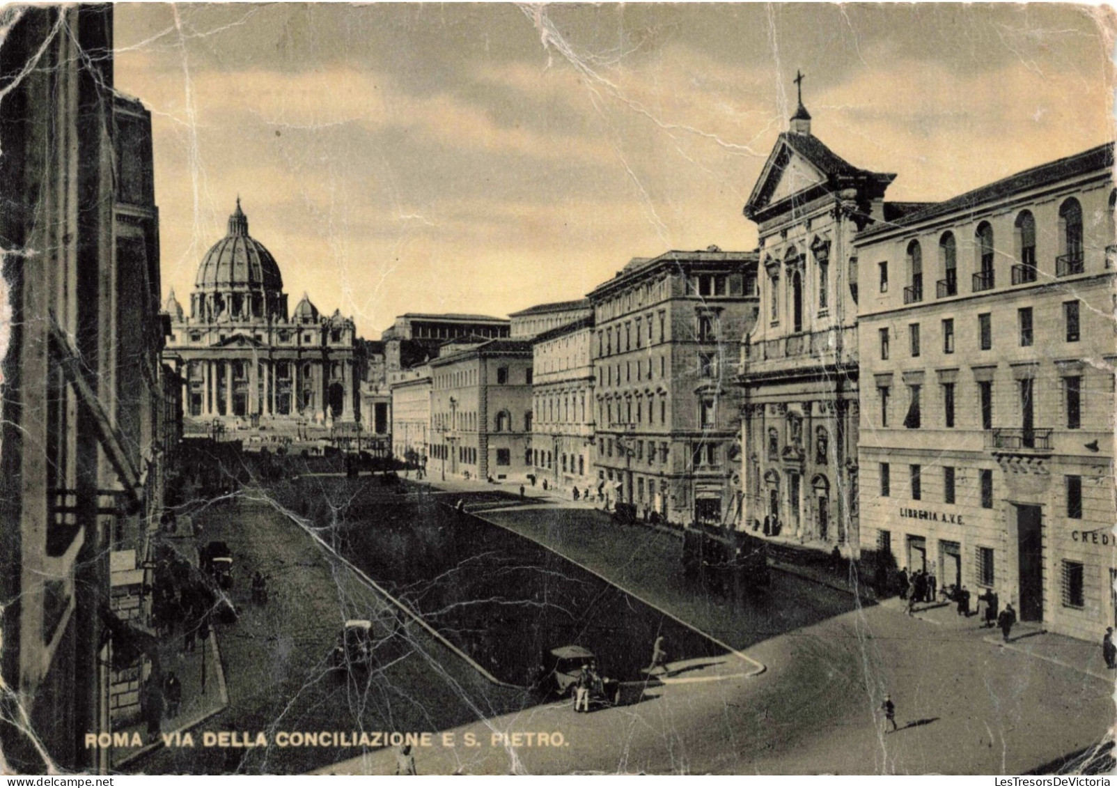 ITALIE - Rome - Ville De La Conciliation Et Saint Pierre - Carte Postale Ancienne - San Pietro