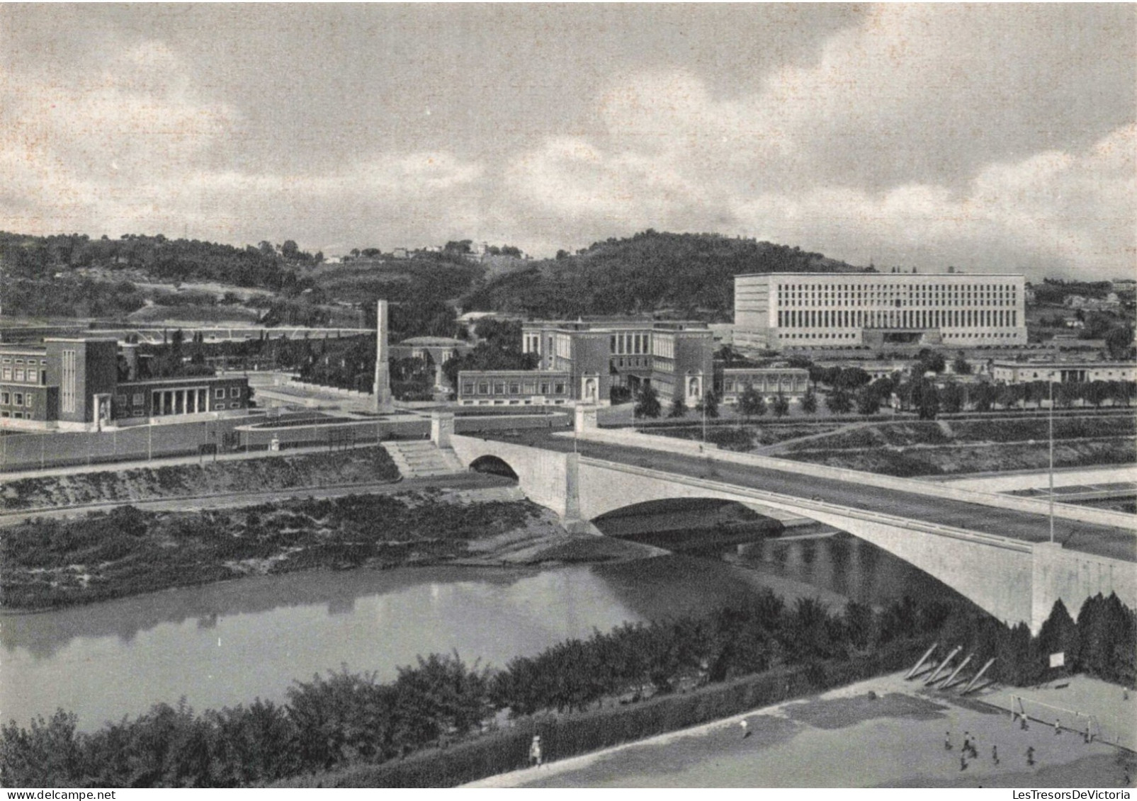 ITALIE - Roma - Forum Italique - Pont Du Duc D'Aoste - Carte Postale Ancienne - Other Monuments & Buildings