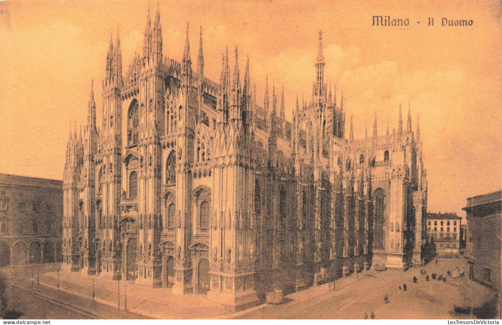 ITALIE - Milano - Le Dôme - Carte Postale Ancienne - Milano (Mailand)