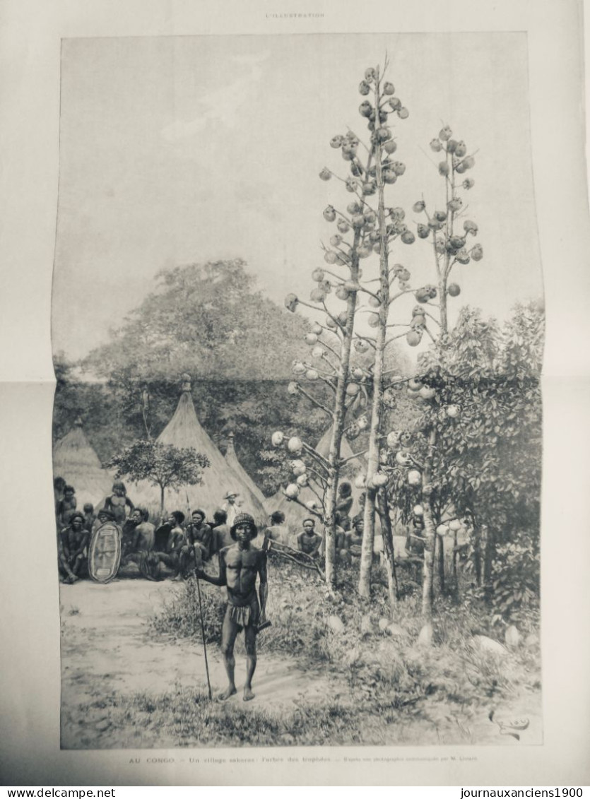 1894 CONGO EXECUTIONS 2 JOURNAUX ANCIENS - Non Classés