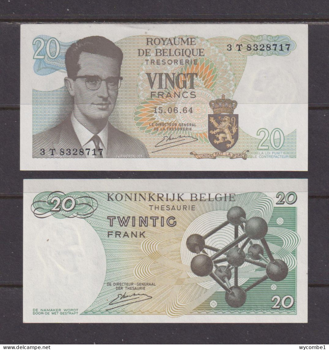 BELGIUM - 1964 20 Francs Uncirculated Banknote - Autres & Non Classés