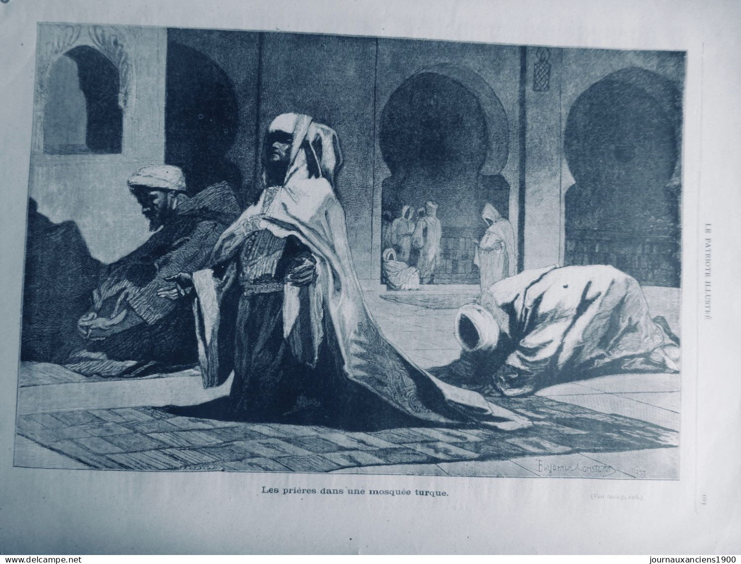 1862 ISLAM PRIERE MUEZZIN  2 JOURNAUX ANCIENS - Non Classés
