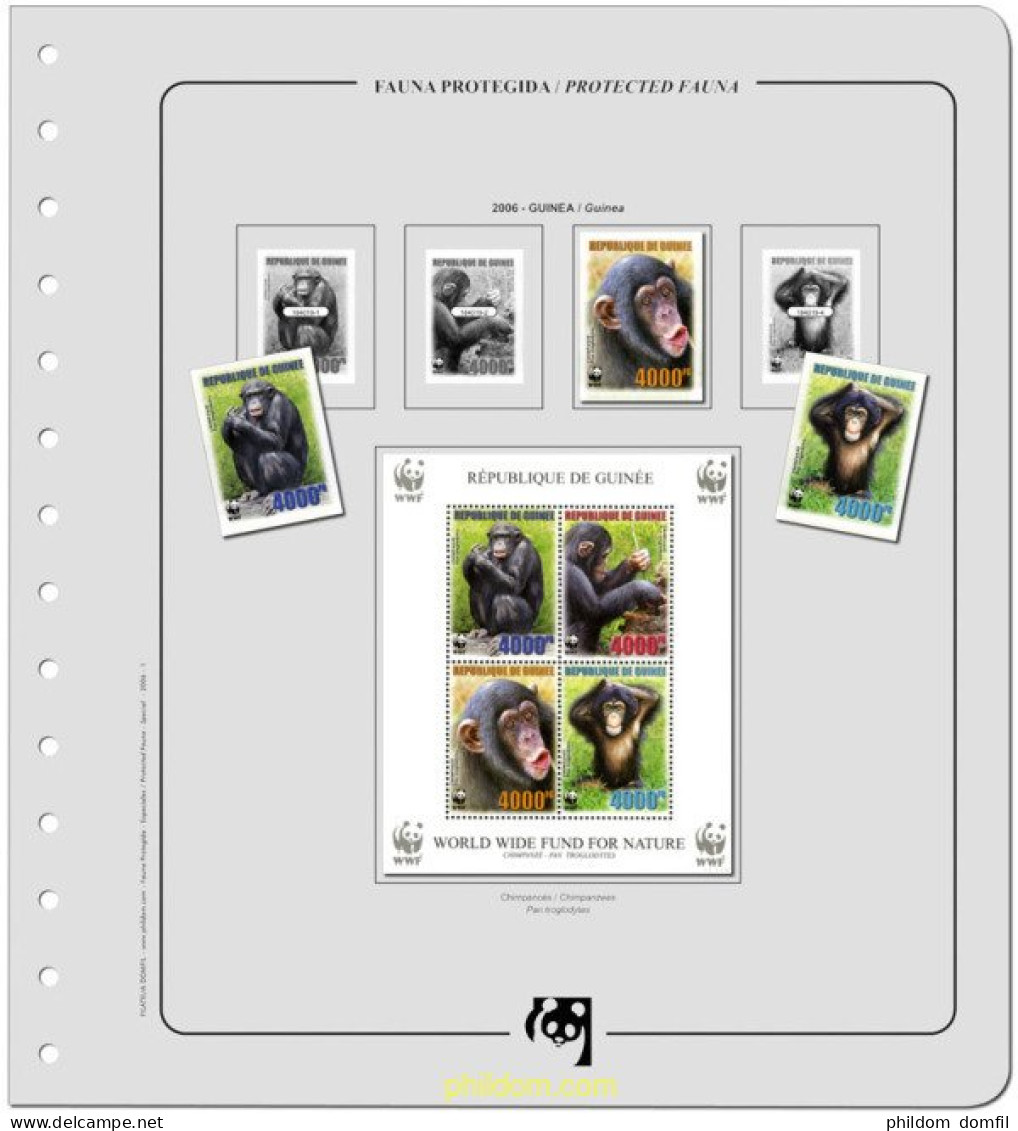 Suplemento WWF 2006 Mini-Hojas Sin Montar - Covers & Documents