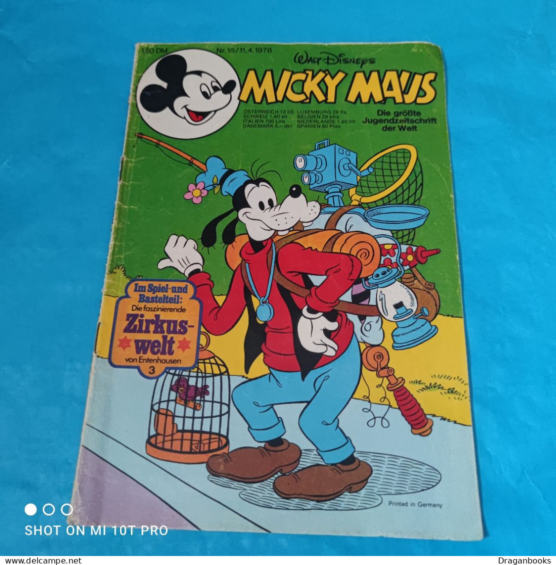 Micky Maus Nr. 15 - 11.4.1978 - Walt Disney