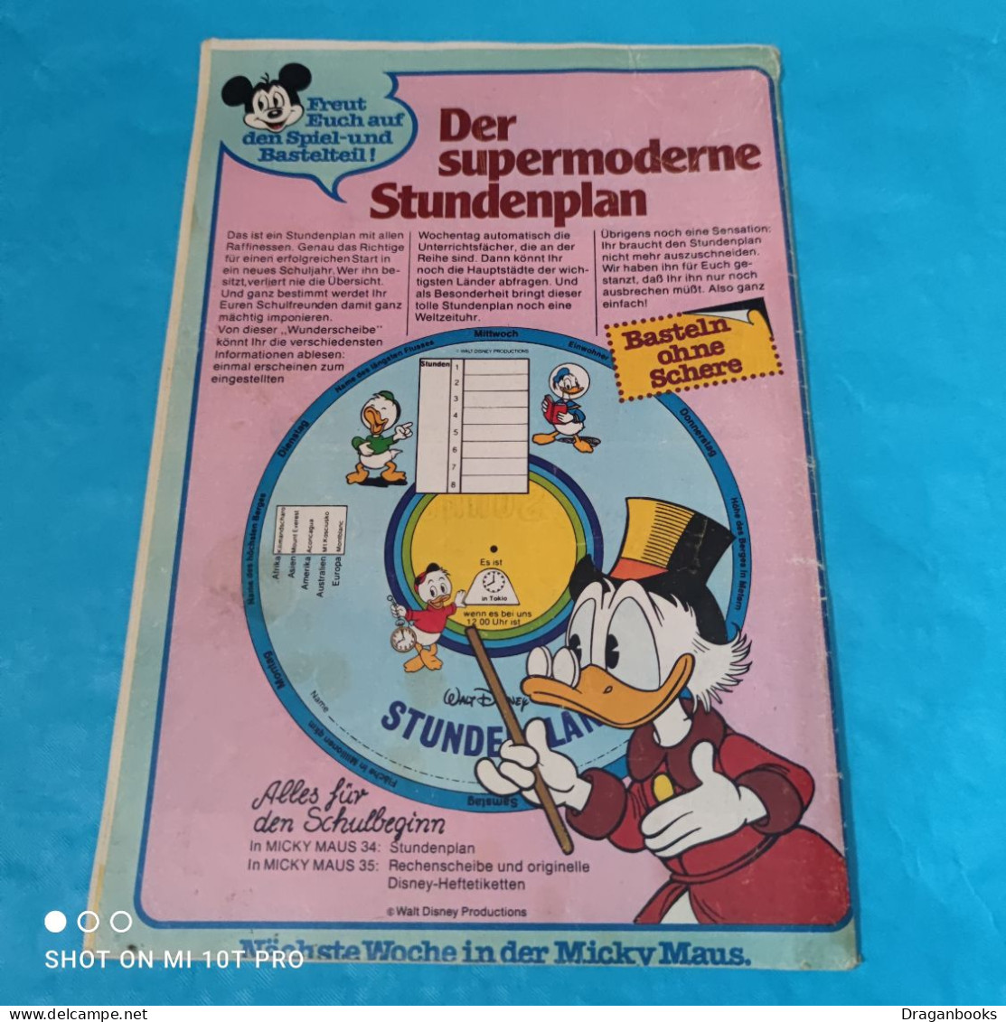 Micky Maus Nr. 33 - 16.8.1978 - Walt Disney