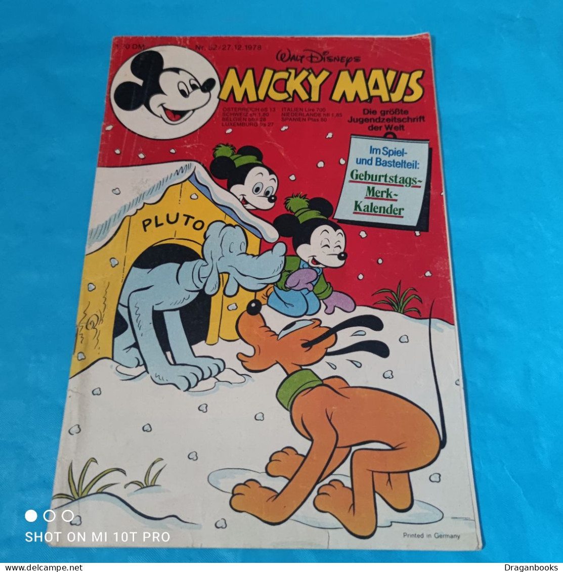 Micky Maus Nr. 52 - 27.12.1978 - Walt Disney