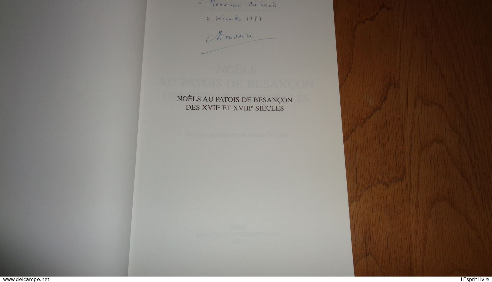 NOËLS AU PATOIS DE BESANCON Régionalisme Chanson Chants Chant Religieux Noël Glossaire Textes Musique Parler Patois - Franche-Comté