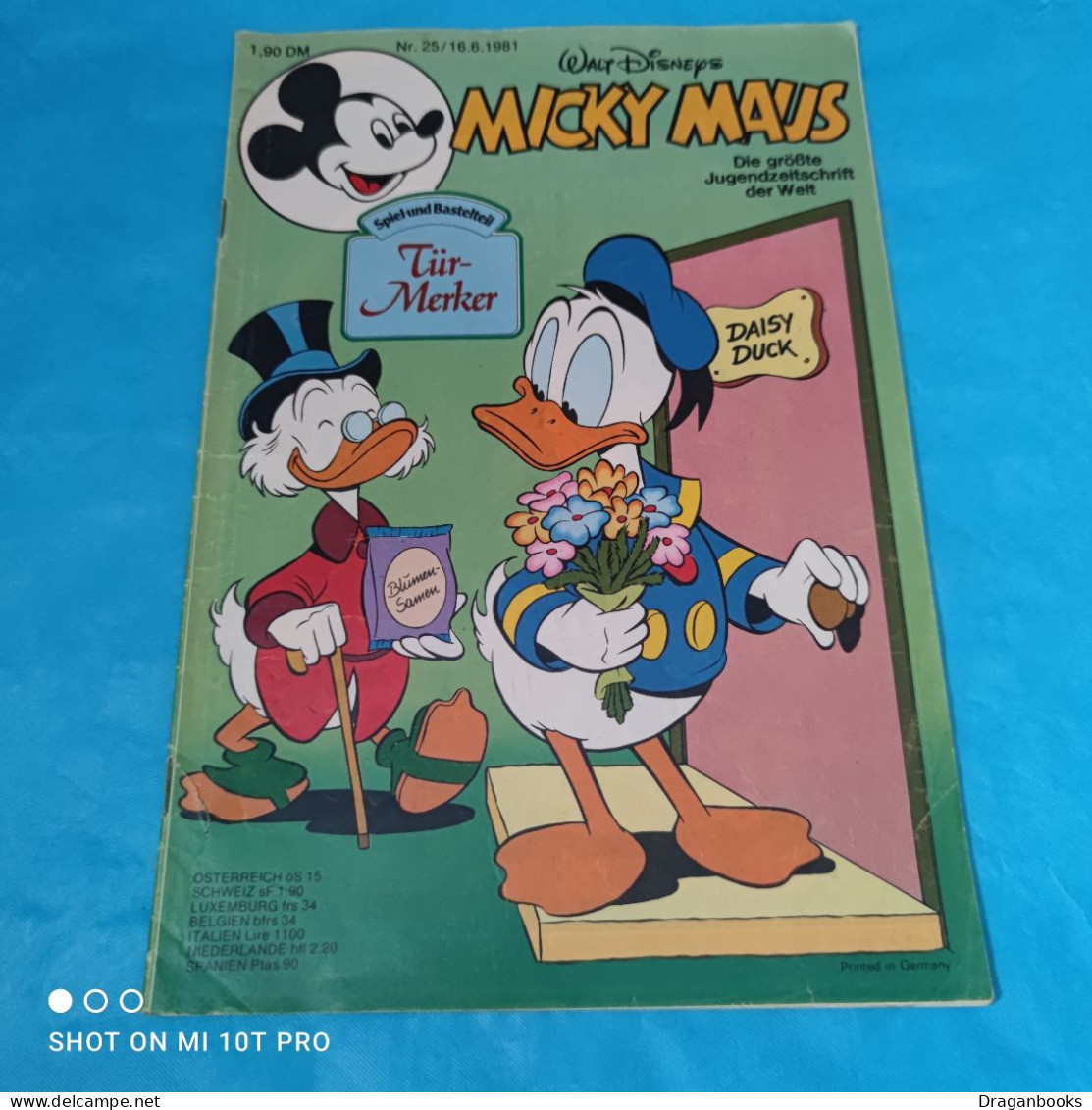 Micky Maus Nr. 25 - 16.6.1981 - Walt Disney