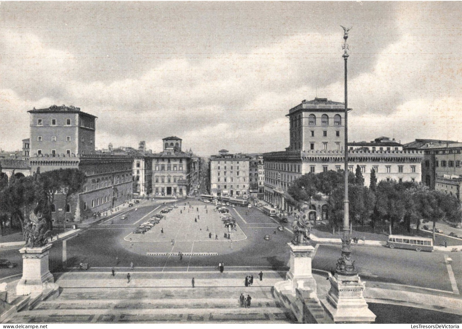 ITALIE - Roma - Piazza Venezia - Carte Postale Ancienne - Plaatsen & Squares