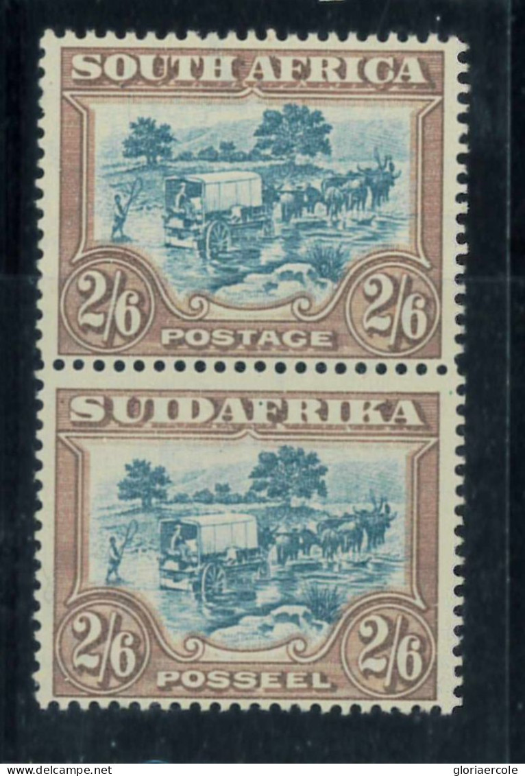 P1593 - SOUTH AFRICA S.G. 37 VERTICAL PAIR MNH - Ungebraucht