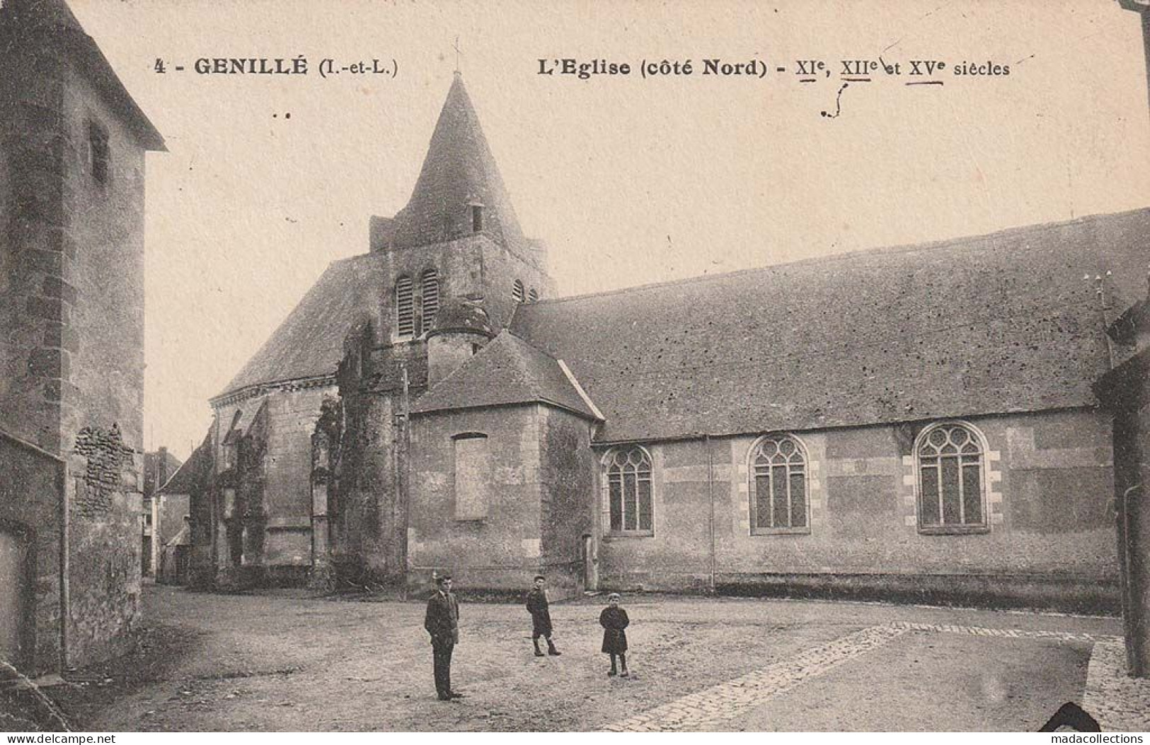 Genillé ( 37 - Indre Et Loire)  L'Eglise - Genillé