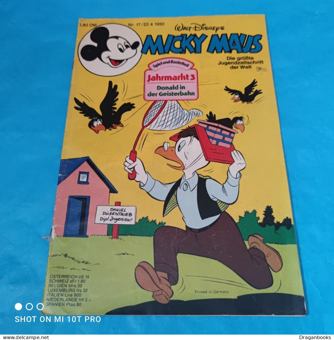 Micky Maus Nr. 17 - 22.4.1980 - Walt Disney