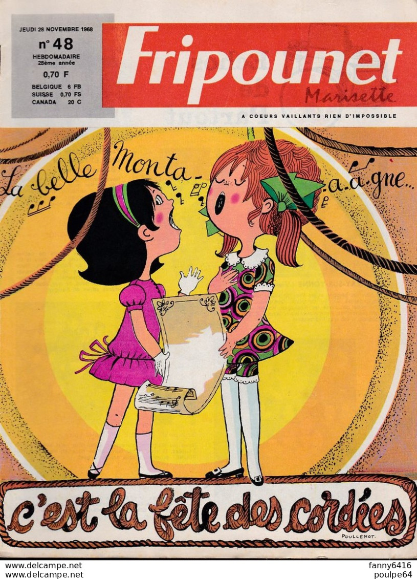 Fripounet - N°48 - Année 1968 - Fripounet