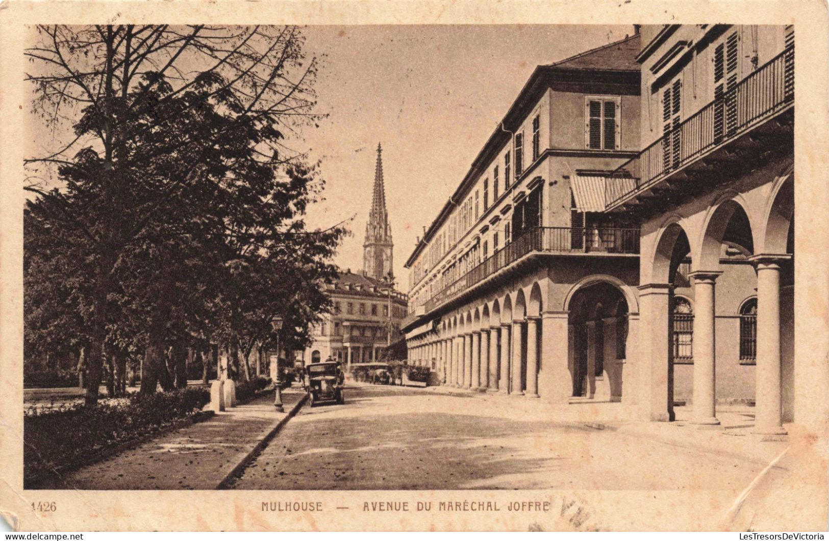 FRANCE - Mulhouse - Avenue De Maréchal Joffre  - Carte Postale Ancienne - Mulhouse