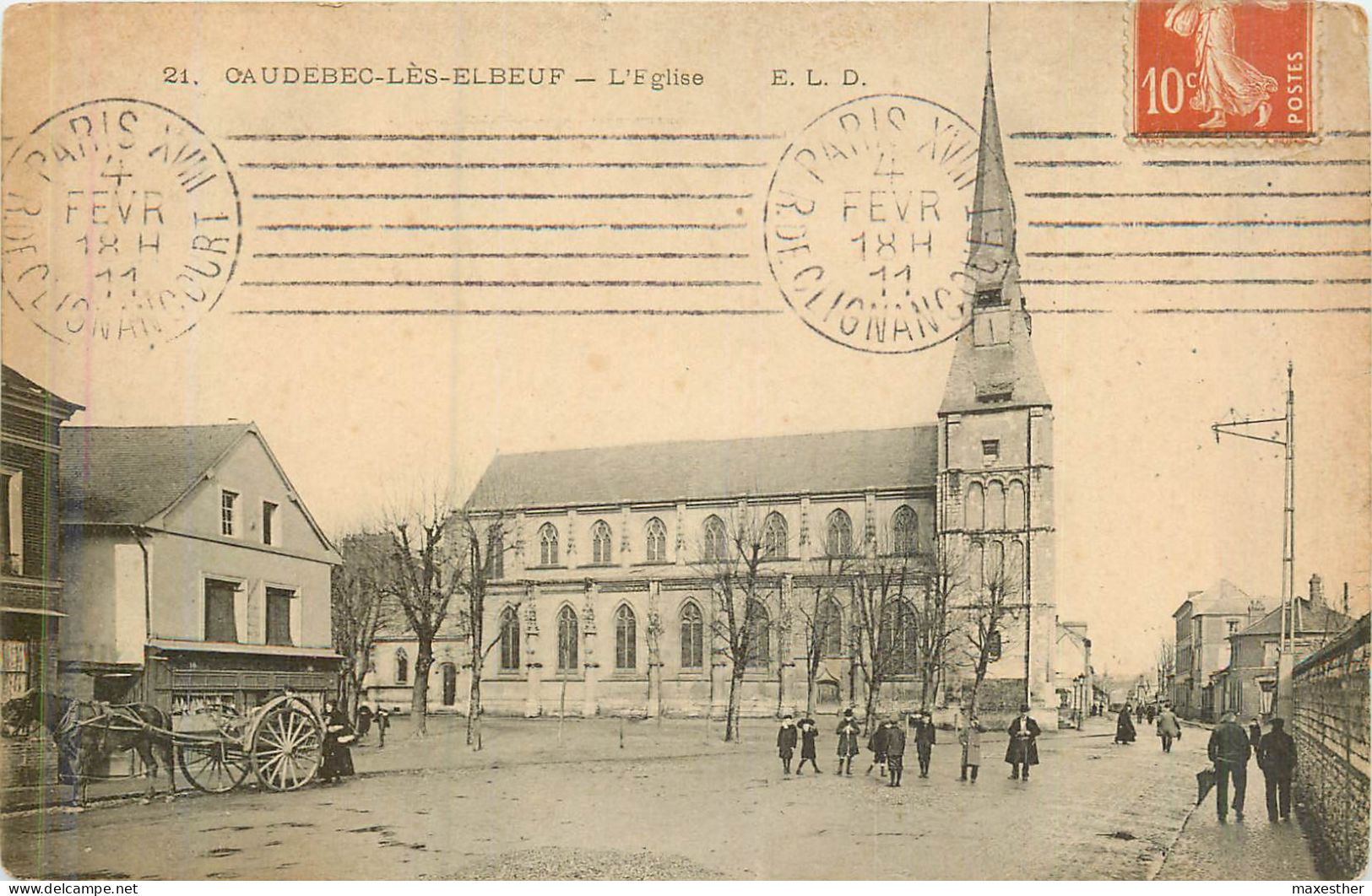 CAUDEBEC LES ELBEUF L'église - Caudebec-lès-Elbeuf