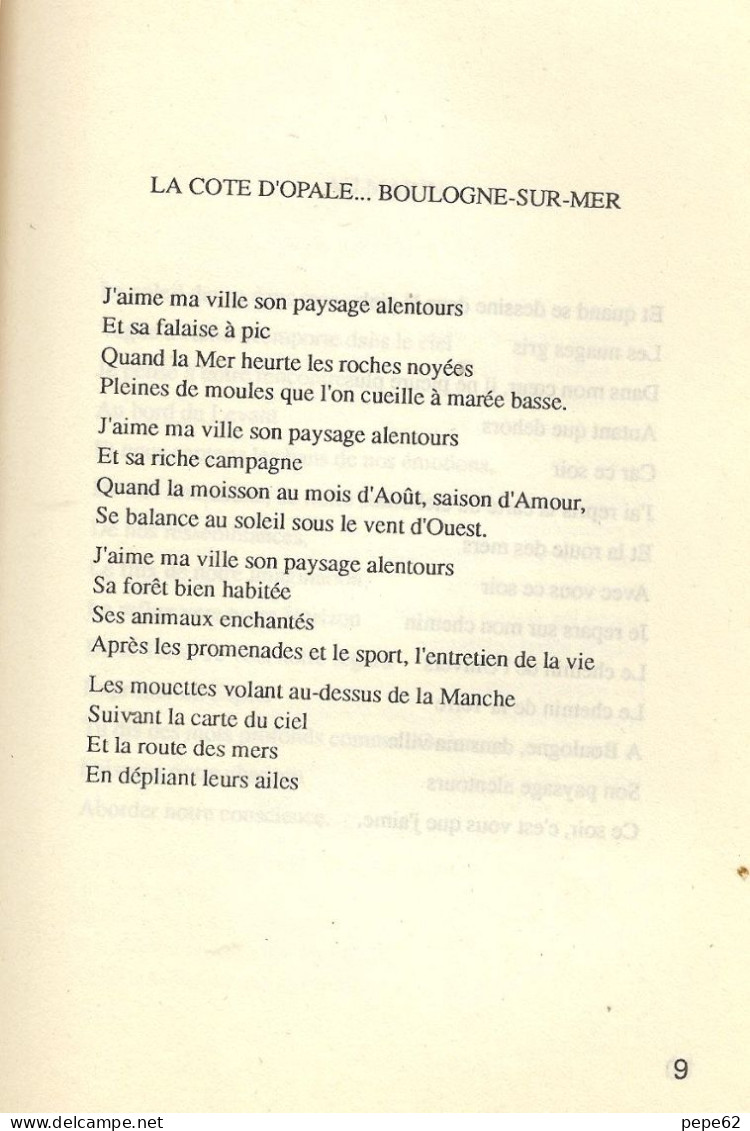 Paysages Solaires-la Cote D'opale Boulogne Sur Mer- Brigitte D'avignon- Poemes Chansons - Auteurs Français