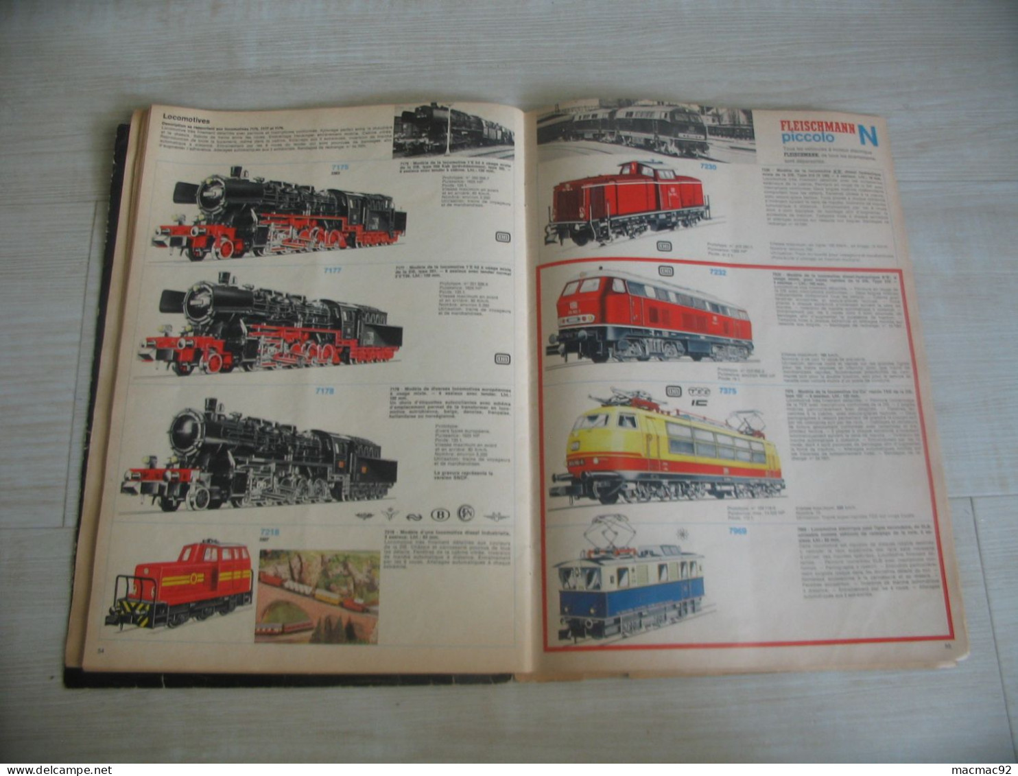 Catalogue Fleischmann 1972   **** EN ACHAT IMMEDIAT **** - Autres & Non Classés