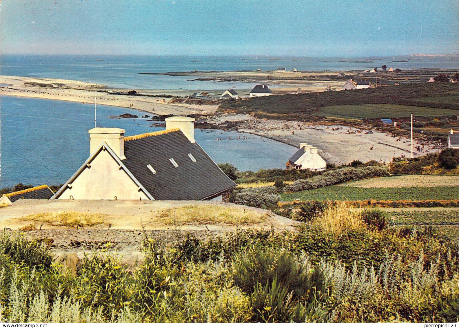 22 - Pleubian - Panorama Sur Le Sillon Du Talbert Depuis La Table D'orientation De Creach Maout - Pleubian