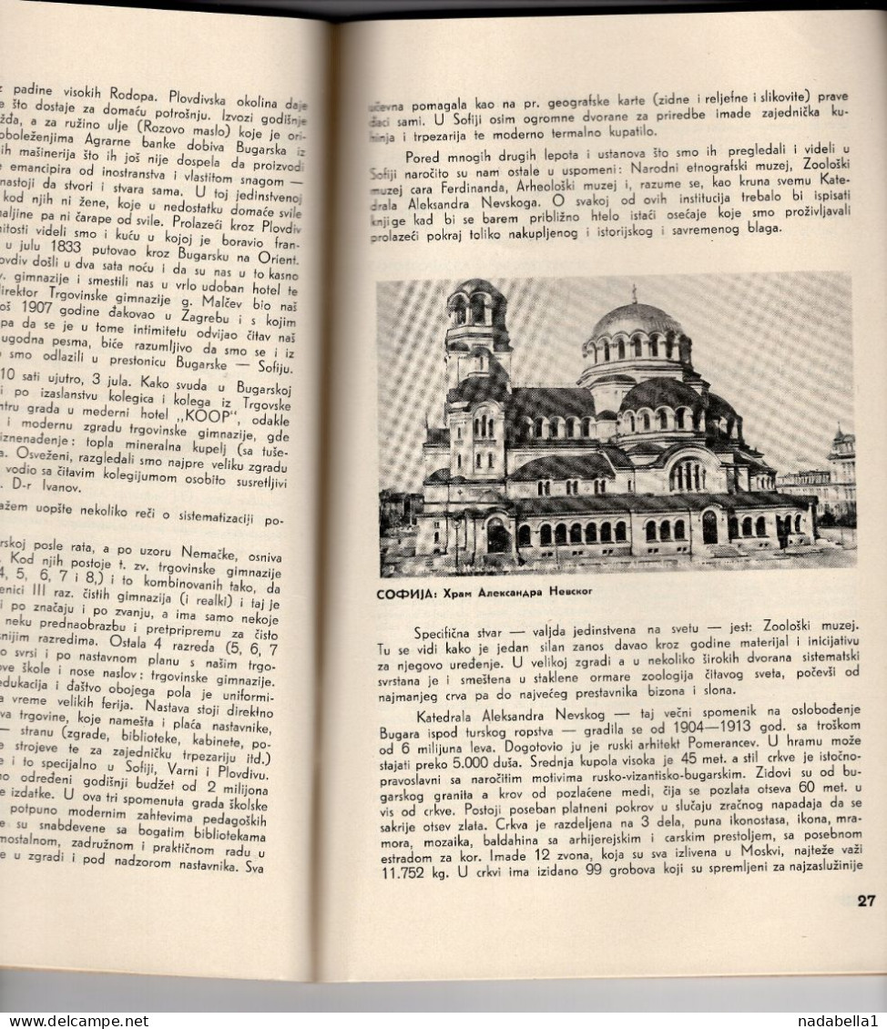 1937. KINGDOM OF SHS,SERBIA,NOVI SAD,ROTARY CLUB MONTHLY MAGAZINE,ROTARY INTERNATIONAL.52 PAGES - Other & Unclassified