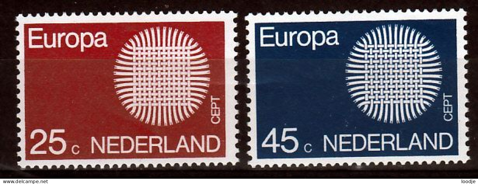 Nederland Europa Cept 1970 Postfris - 1970