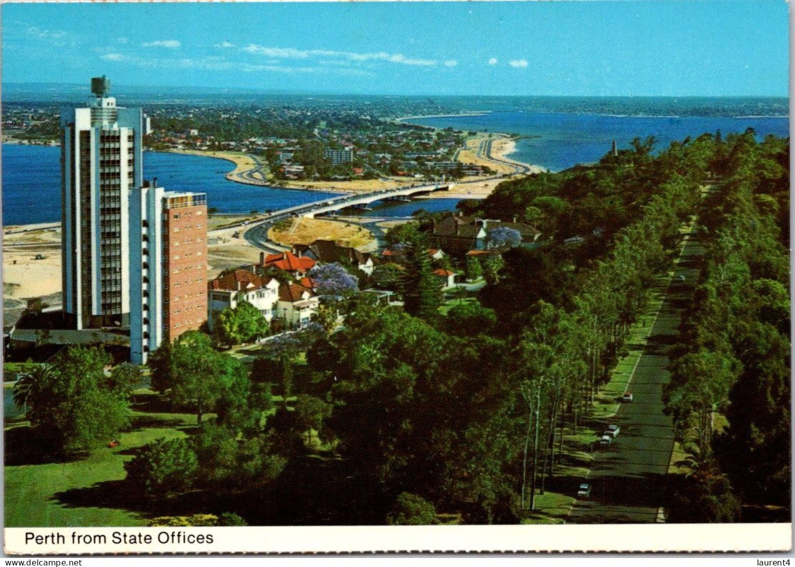 6-10-2023 (3 U 30) Australia - WA - Perth  (State Office & Black Swan) (2 postcards)