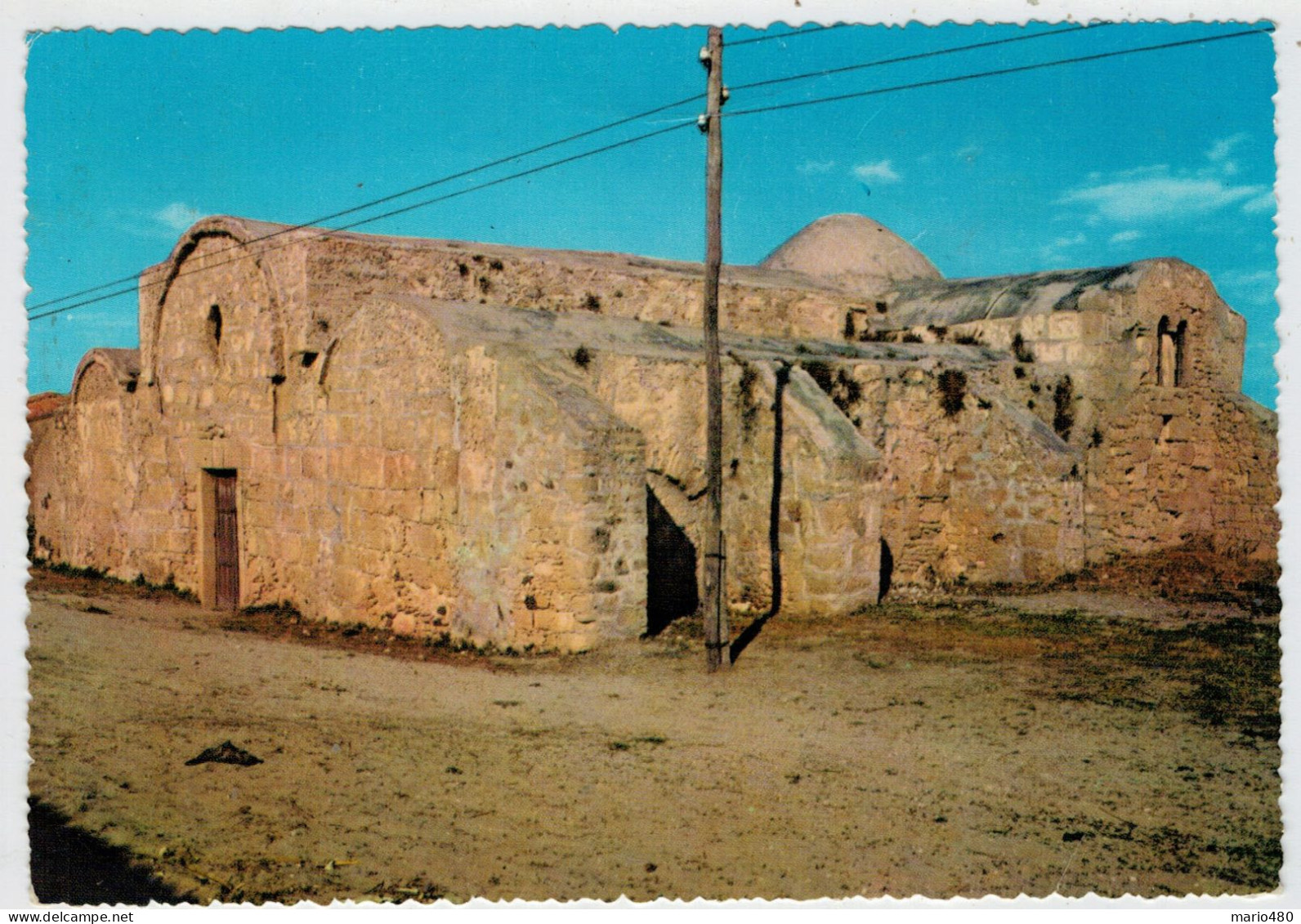 ARCHITETTURA  SACRA  IN  SARDEGNA   THARROS   S. GIOVANNI  DI  SINIS         (VIAGGIATA) - Oristano