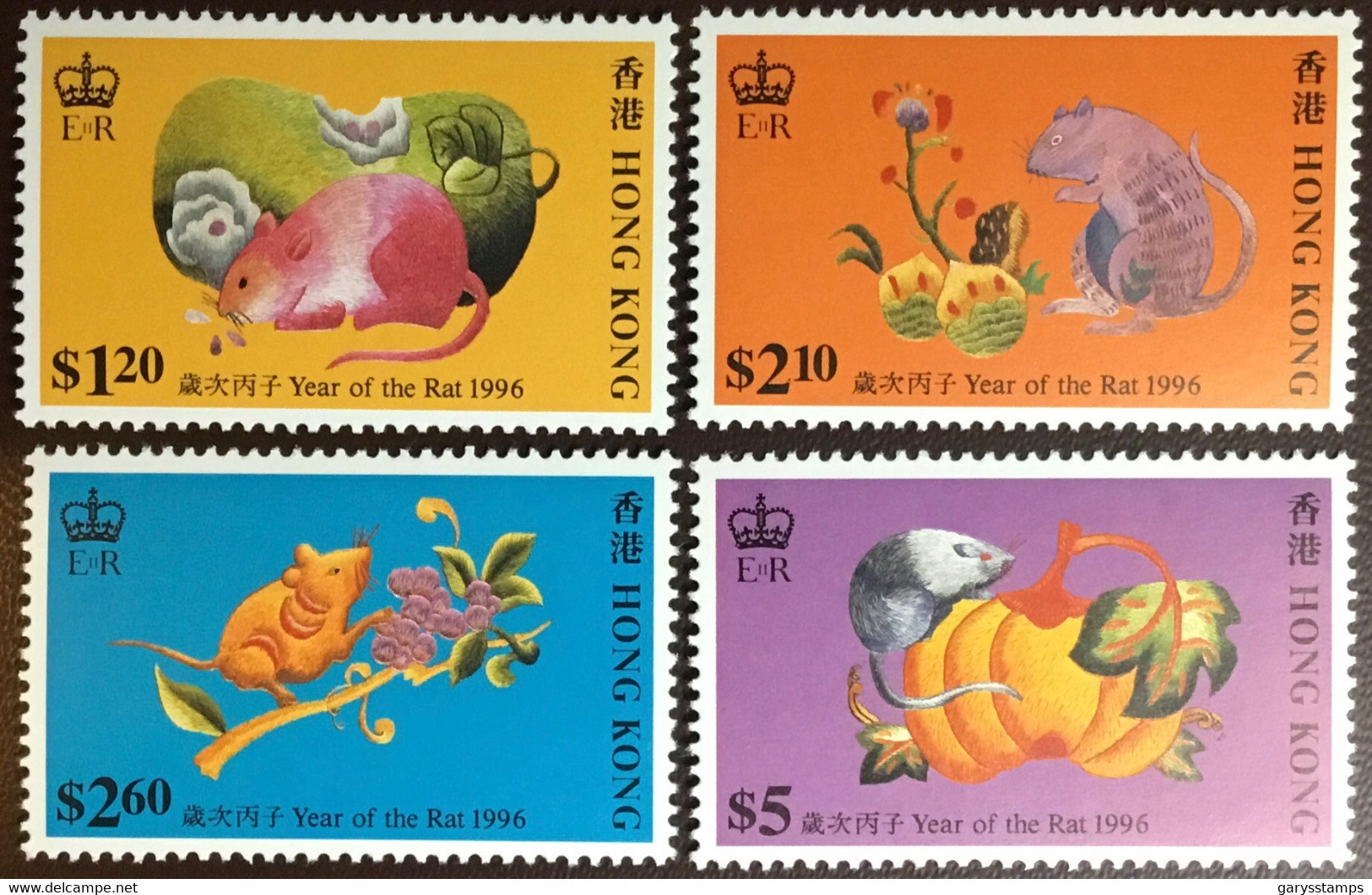 Hong Kong 1996 New Year Of The Rat MNH - Autres & Non Classés