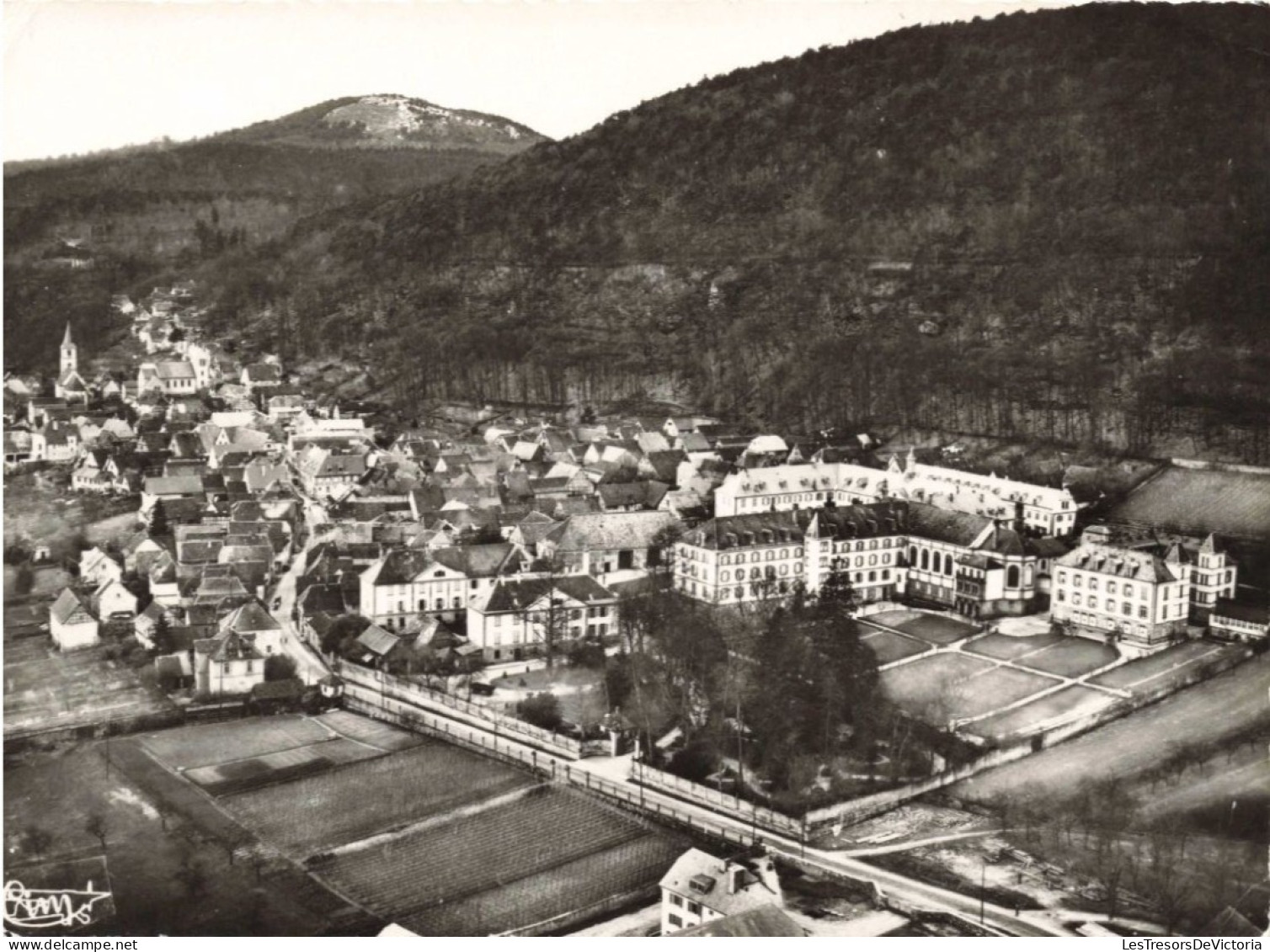 PHOTOGRAPHIE - Oberbronn - Vue Générale Aérienne - Carte Postale Ancienne - Photographs