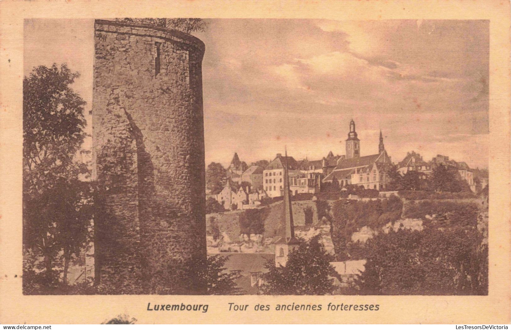 BELGIQUE - Luxembourg - Tour Des Anciennes Forteresses - Carte Postale Ancienne - Sonstige & Ohne Zuordnung