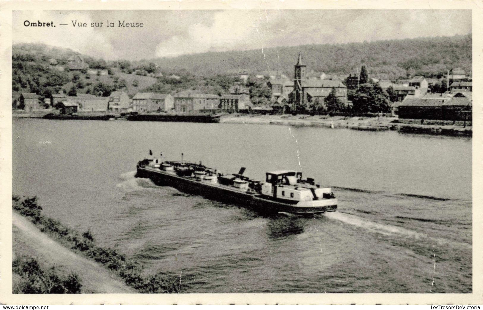 BELGIQUE - Ombret  - Vue Sur La Meuse  - Carte Postale Ancienne - Amay