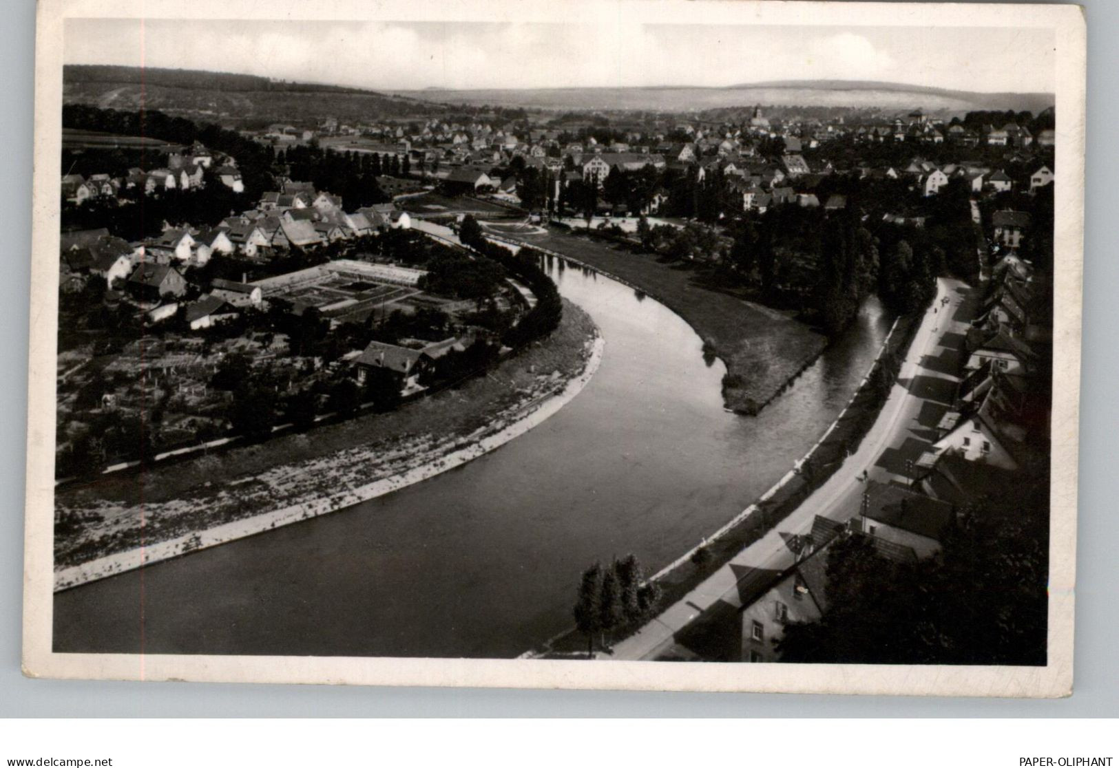 7130 MÜHLACKER, Blick über Den Ort, 1950 - Mühlacker