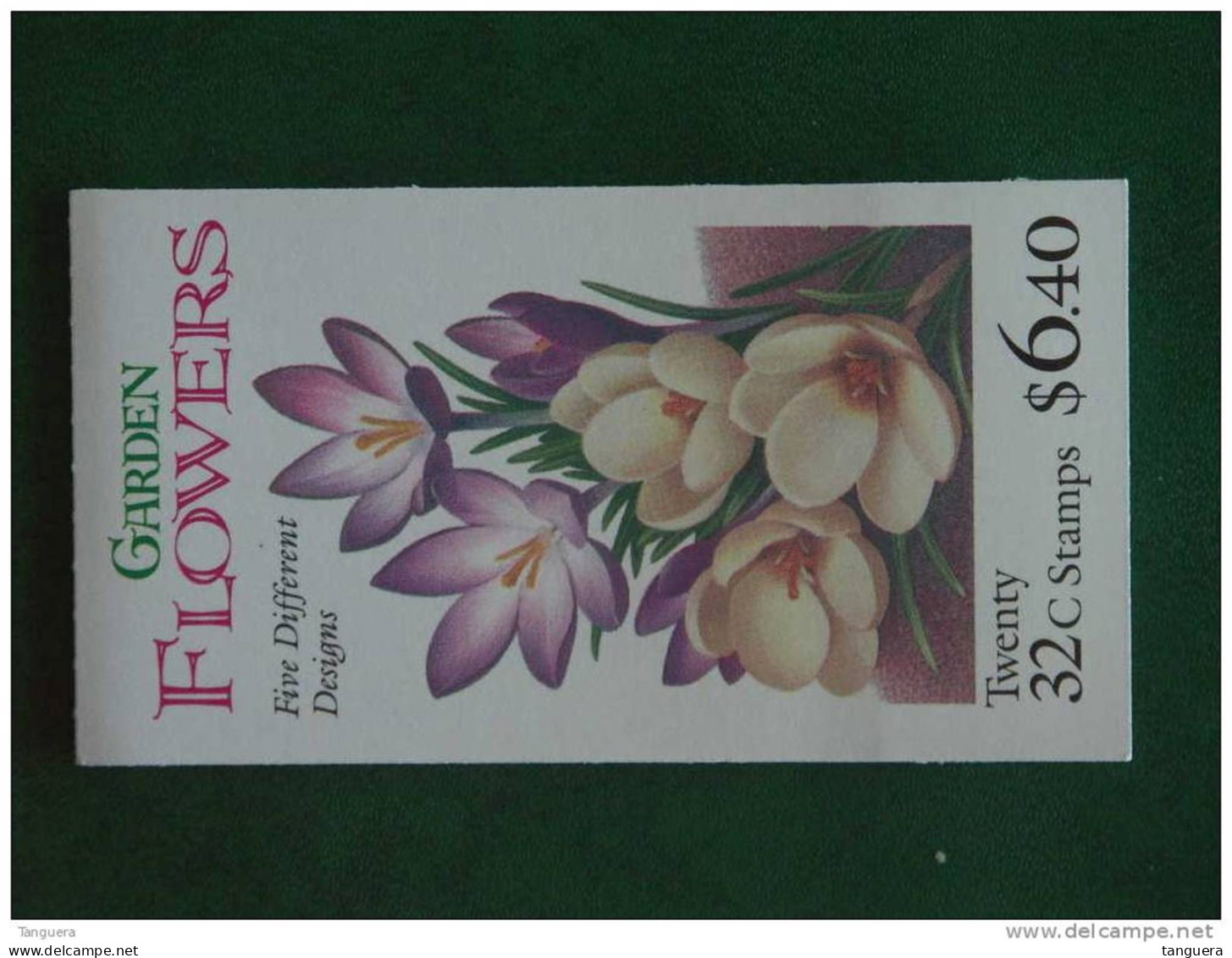 USA Etats-Unis United States 1996 Booklet (20) Garden Flowers Fleurs SC Scott 3029a  Yv C2467  MNH ** - 1981-...