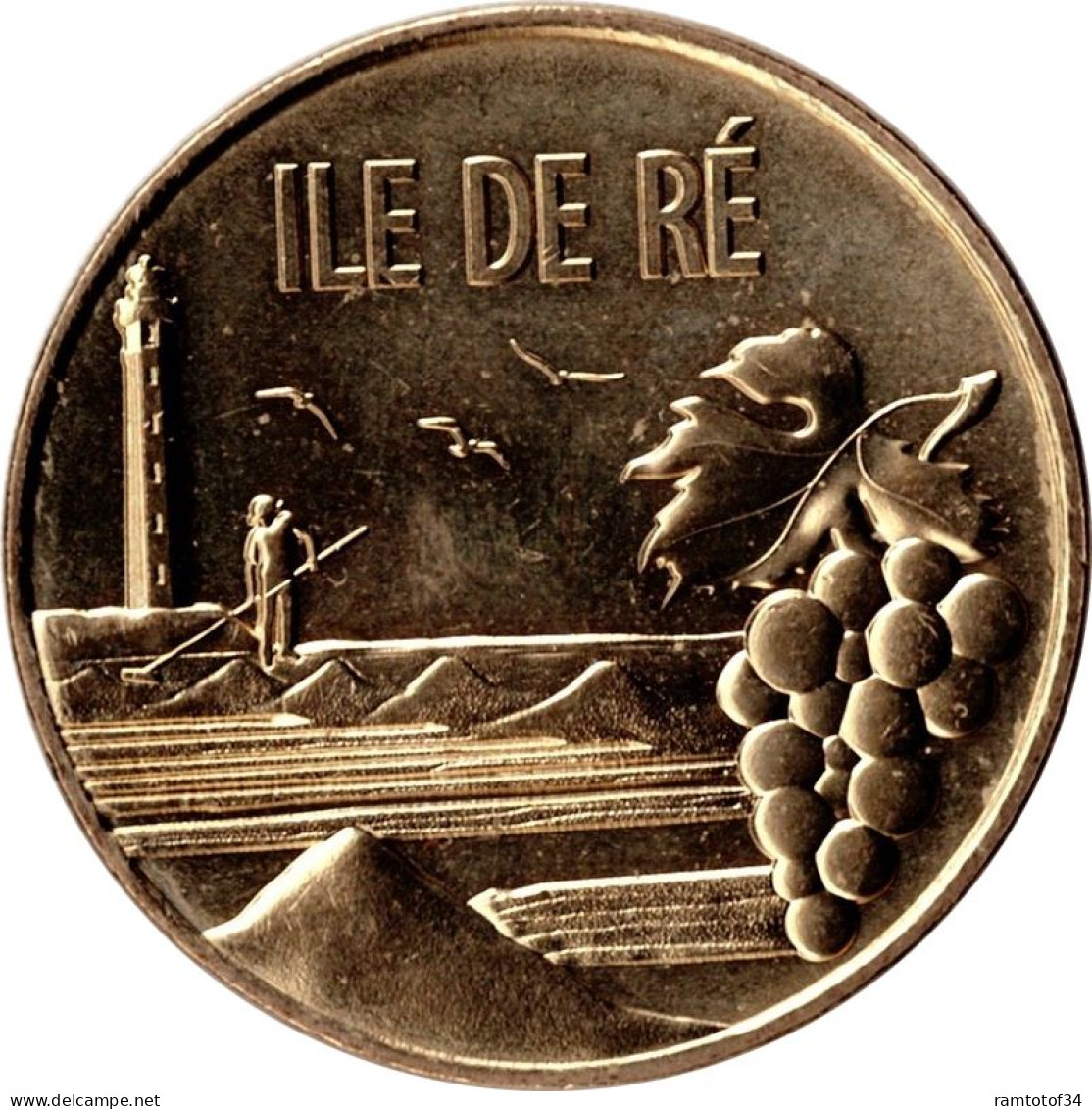 2023 MDP317 - LE BOIS-PLAGE-EN-RÉ - Phare, Saunier Et Grappe De Raisins / MONNAIE DE PARIS - 2023